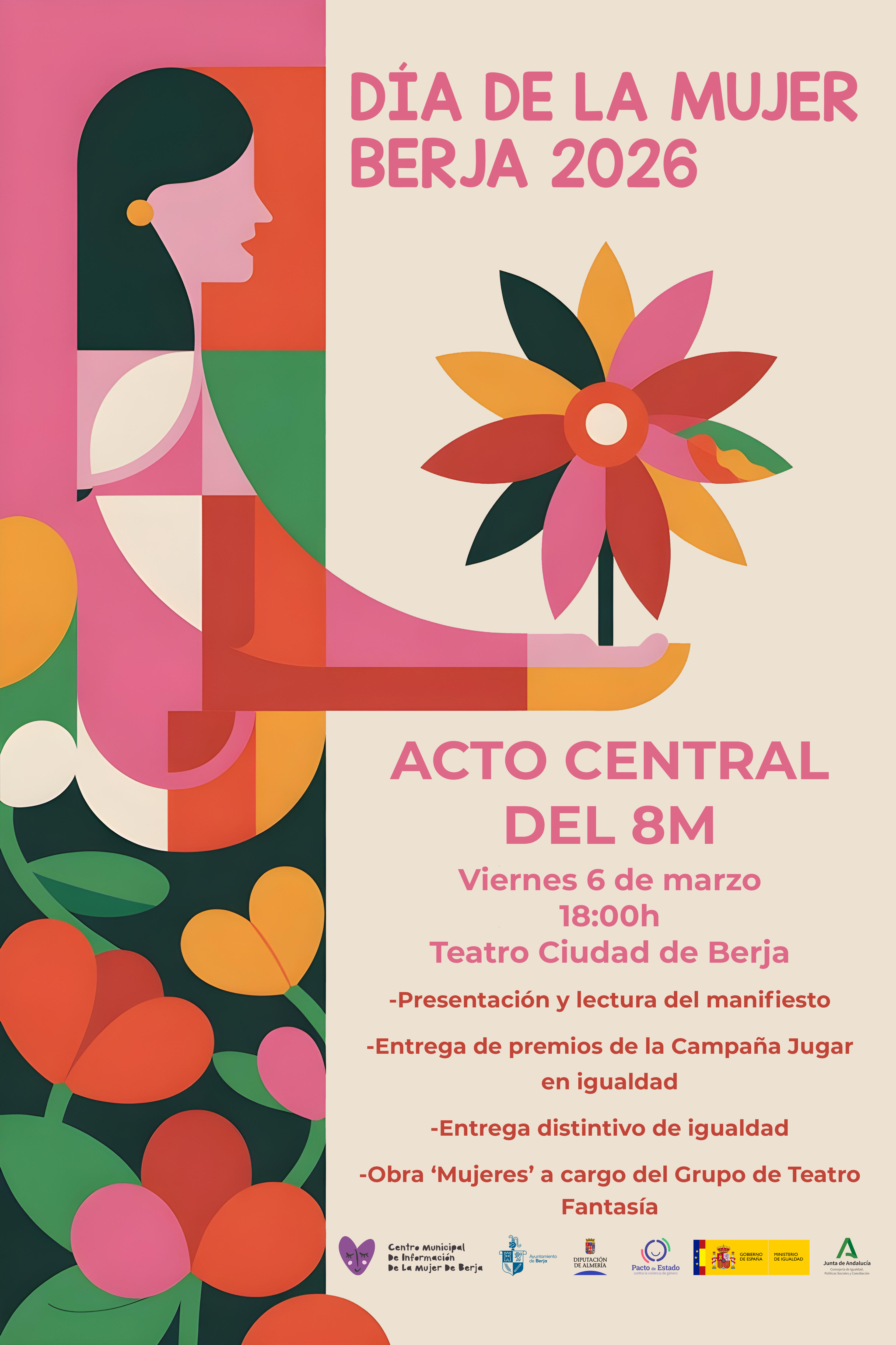 Berja presenta su programación para el Día Internacional de la Mujer 2026